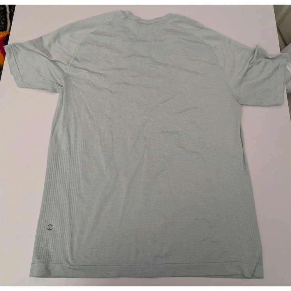 Lululemon Metal Vent Tech Shirt Mens M Medium Green Movement Is Medicine SS Tee